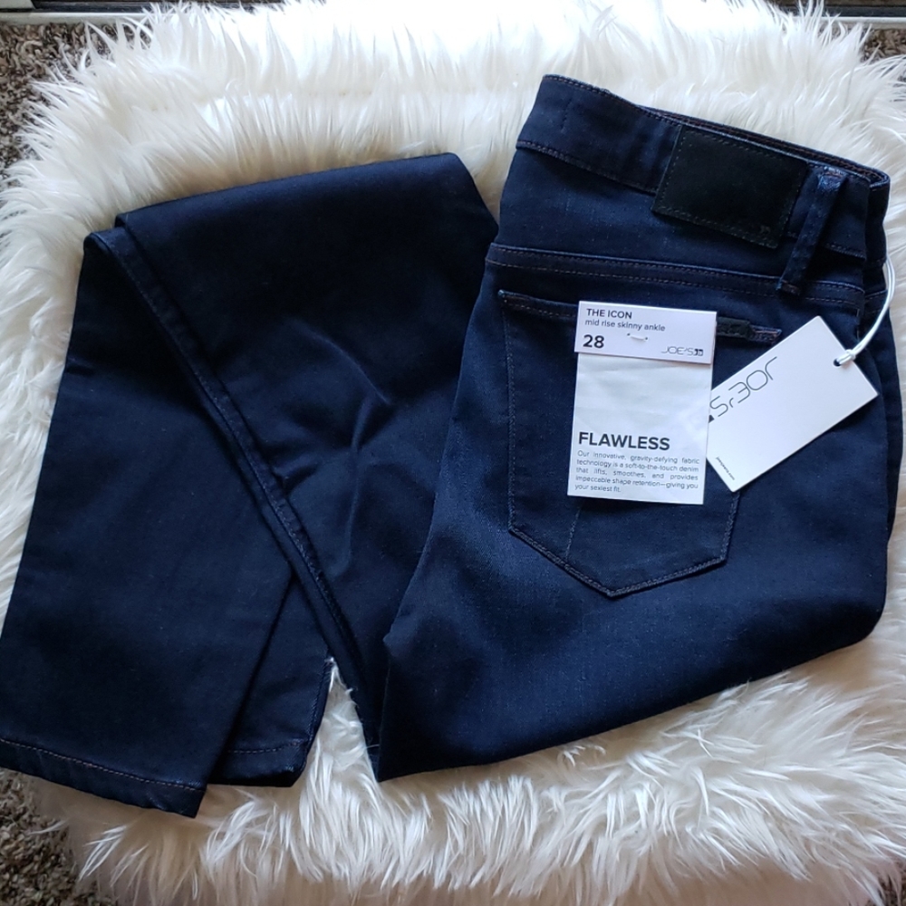 Joe's Jeans Dark Blue Skinny Pants